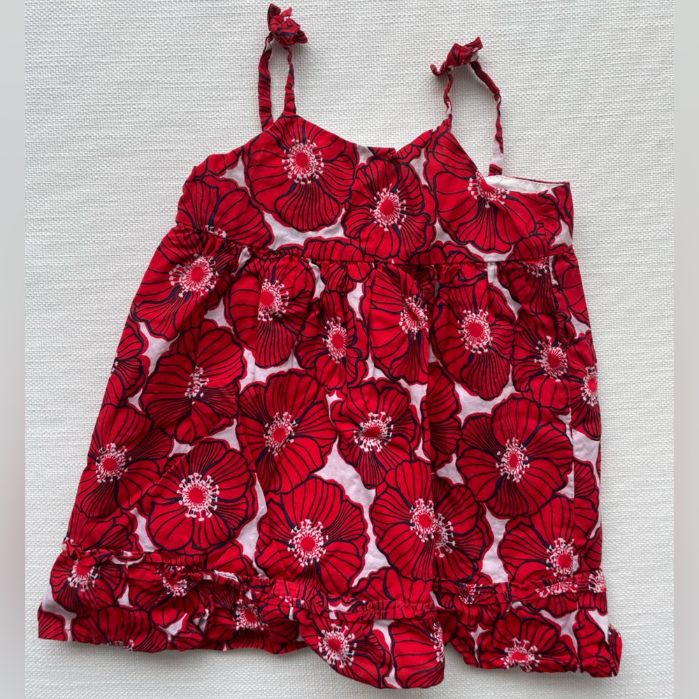 Janie and Jack Poppy Sundress 12-18mo